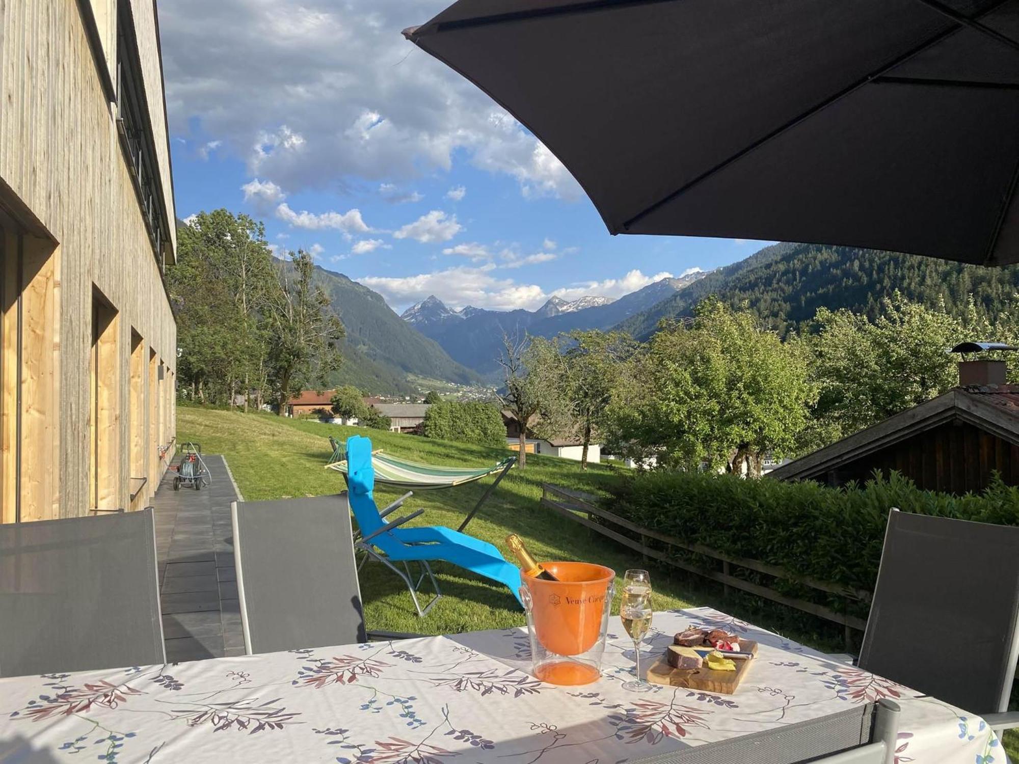 Apartamento Haus Albuin Sankt Gallenkirch Exterior foto